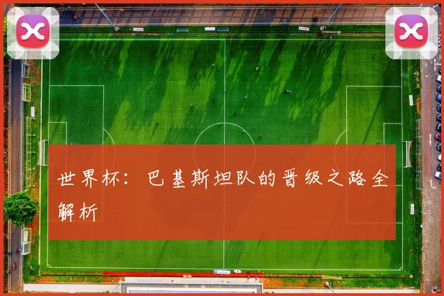 世界杯:巴基斯坦队的晋级之路全解析